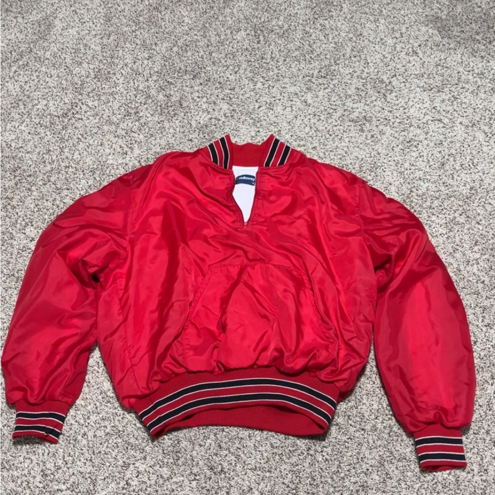 Holloway Red Jacket with Black and White Trim